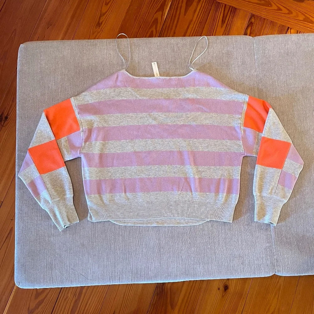 Daily Practice * Anthropologie * Glen Striped Sweater * Size S * Like New! - Picture 5 of 11